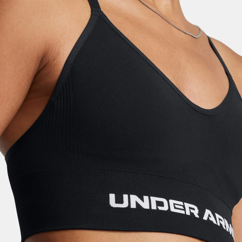 UNDER ARMOUR Black Women's Vanish Seamless Low-Support Training Sports Bra for Women | Best Price UAE